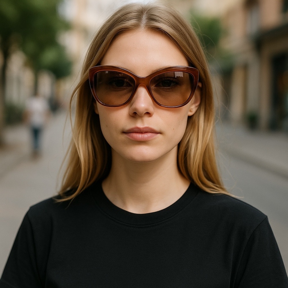 Salvatore Ferragamo luxury Italian shades sunglasses floral wide side